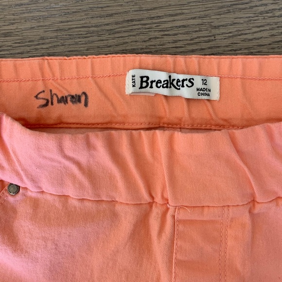 Coral Crop Kate Jeggings - Picture 4 of 5